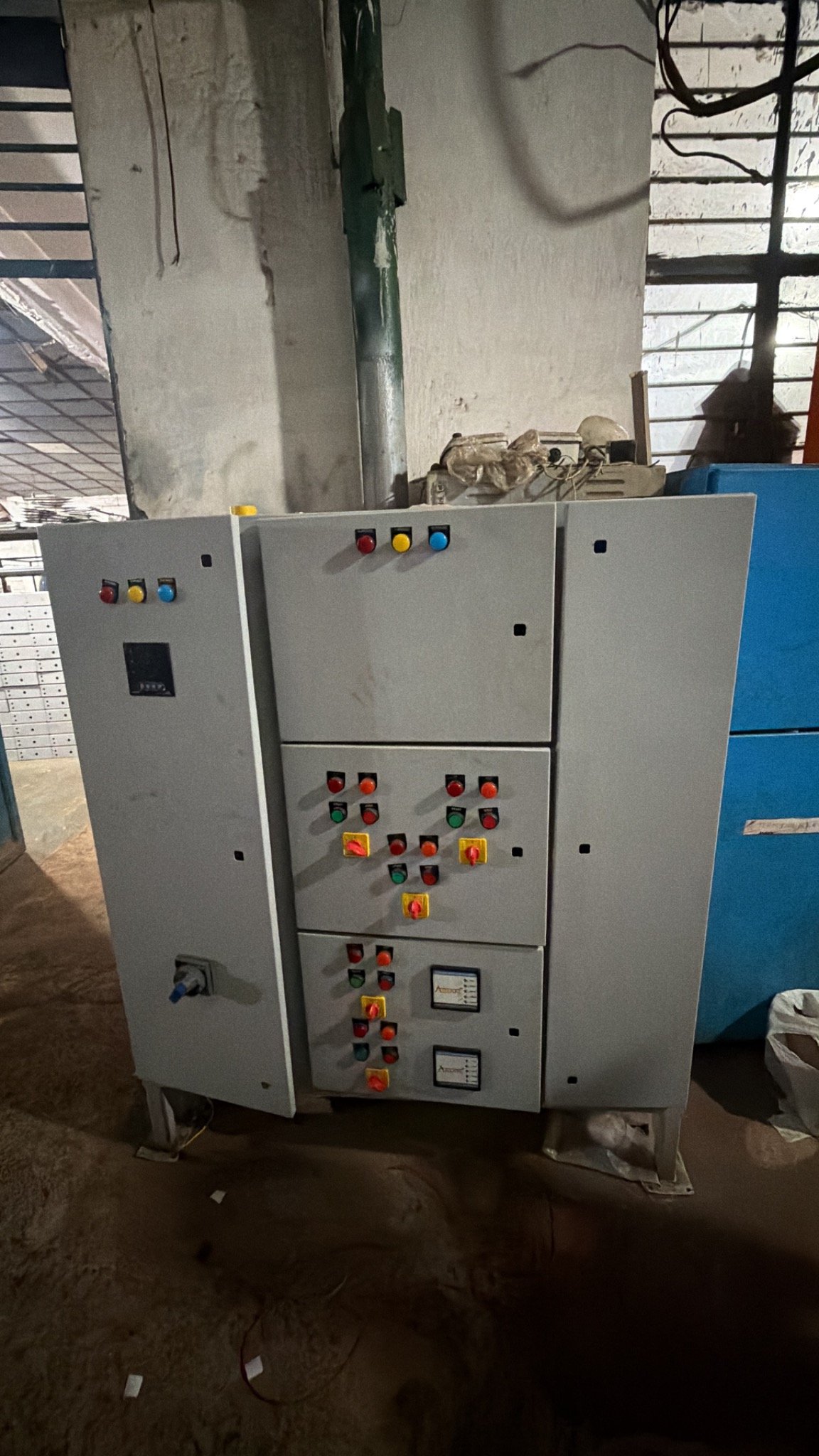 Installed panel